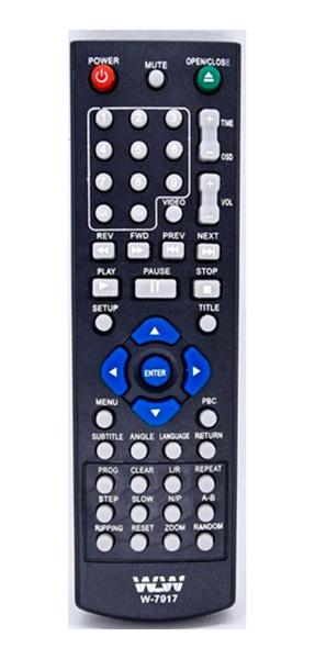 Imagem de Controle Compatível Dvd Tectoy W-7917