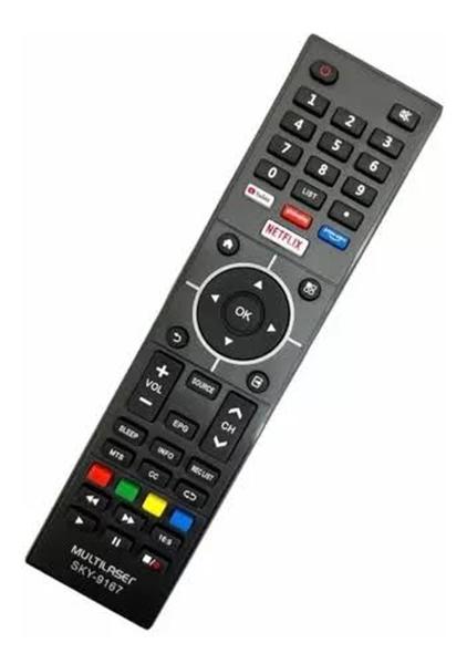 Imagem de Controle compativel para tv multilaser smart le-7277