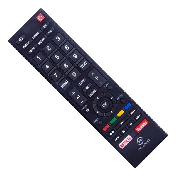 Imagem de Controle Compativel Tv Led Toshiba Philco Vc-a8287