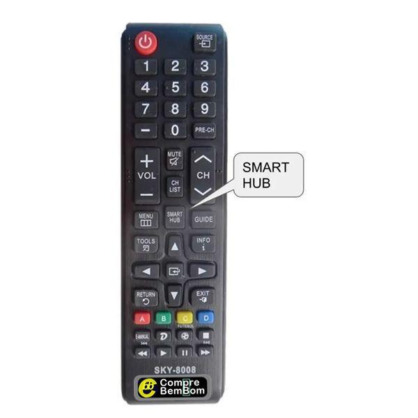 Imagem de Controle Compativel  Tv Samsung Smartv HUB 8008
