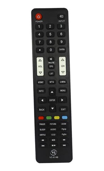 Imagem de Controle Compatível Tv Semp TCL Vc-a8149