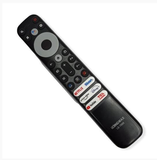 Imagem de Controle Compatível Tv Tcl Smart 4k Rc802v Comando De Voz