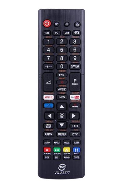 Imagem de Controle Compatível Tv Universal Vc-a8277