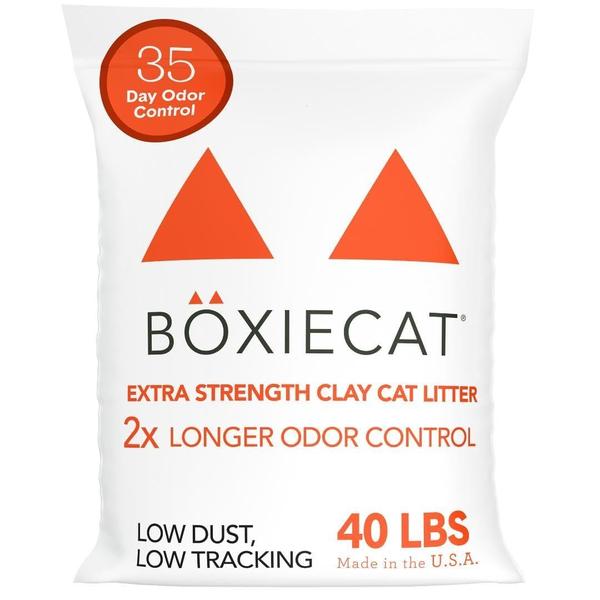 Imagem de Controle de odor natural Cat Litter Boxie Extra Strength de 18 kg