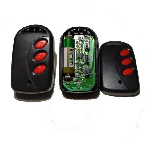 Controle De Portão Garagem Acionamento 433mhz Com Pilha - Hitron Imagem de Controle De Portão Garagem Acionamento 433mhz Com Pilha