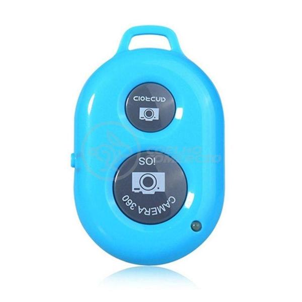 Imagem de Controle Disparador Fotos Remoto Bluetooth Azul