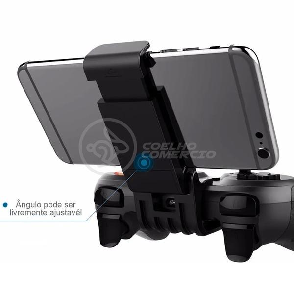 Imagem de Controle Game Manete Joystick Jogar Celular Windows Pc Gamepad Bluetooth Android PG-9078 Free fire