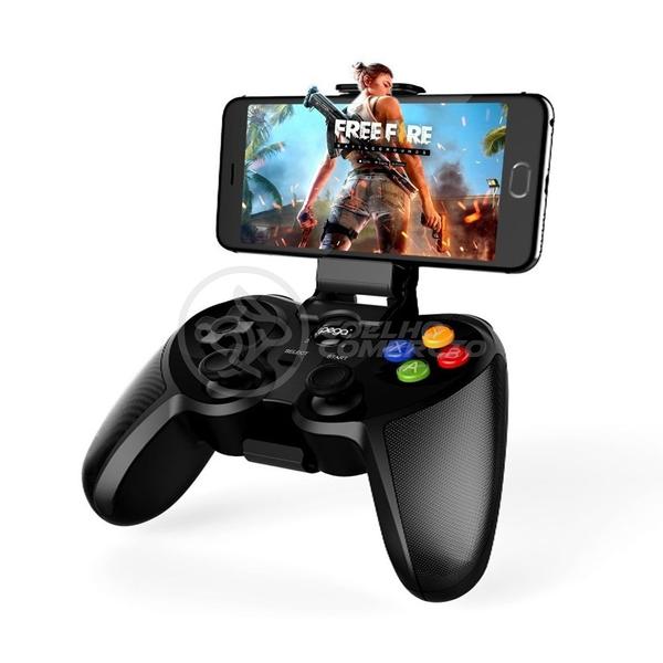 Imagem de Controle Game Manete Joystick Jogar Celular Windows Pc Gamepad Bluetooth Android PG-9078 Free fire