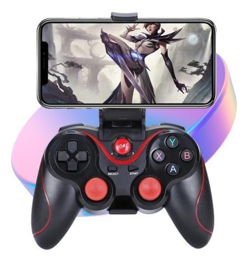 Imagem de Controle Game Pad Joystick Bluetooth Celular Android Jogos