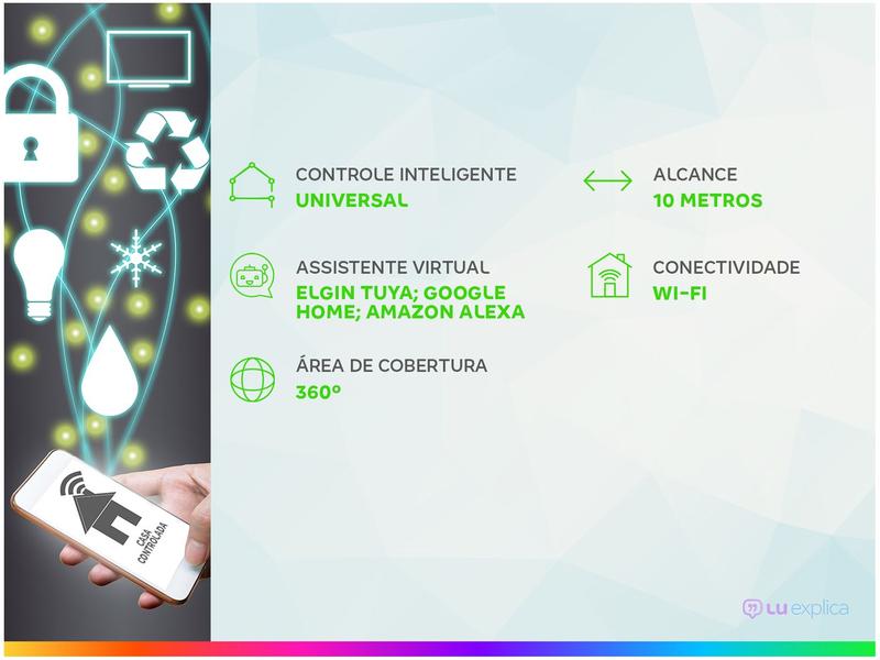 Imagem de Controle Inteligente Universal Wi-Fi Elgin 46RSMARTCON