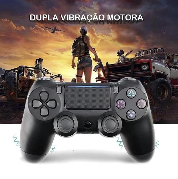 Imagem de Controle Joystick Compatível Video Game Sem Fio Bluetooth Pc Computador Notebook Smart TV Wireles Presente dia dos Pais