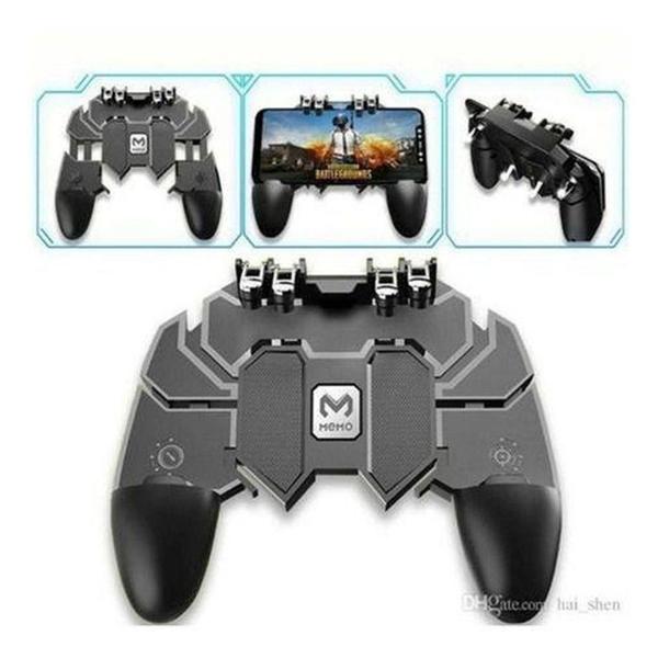 Imagem de Controle Joystick Gamepad 2 Gatilho Manete L1 R1 Freefire Android Ios Joystick Gamepad Pubg Free Fire