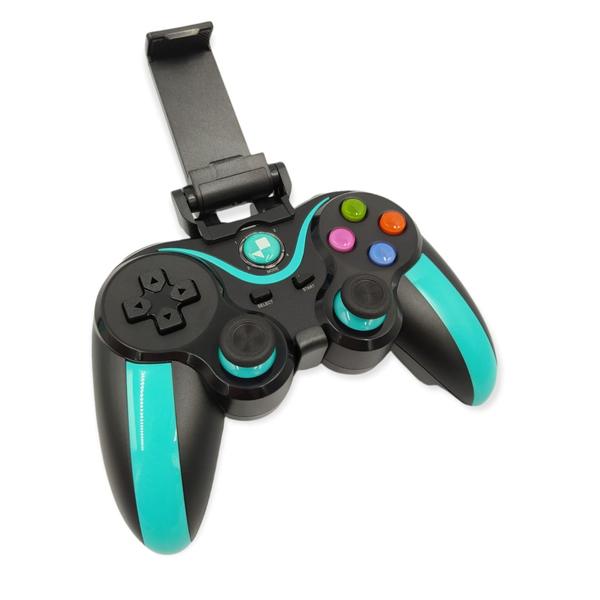 Imagem de Controle Joystick Gamepad Celular Sem fio Game Bluetooth PC