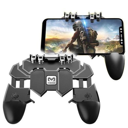 Imagem de Controle Joystick Gamepad Suporte Celular Com Gatilho R1 L1 Cooler