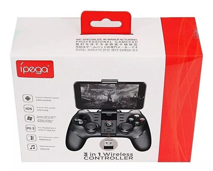 Imagem de Controle Joystick Ipega Pg-9076 Preto