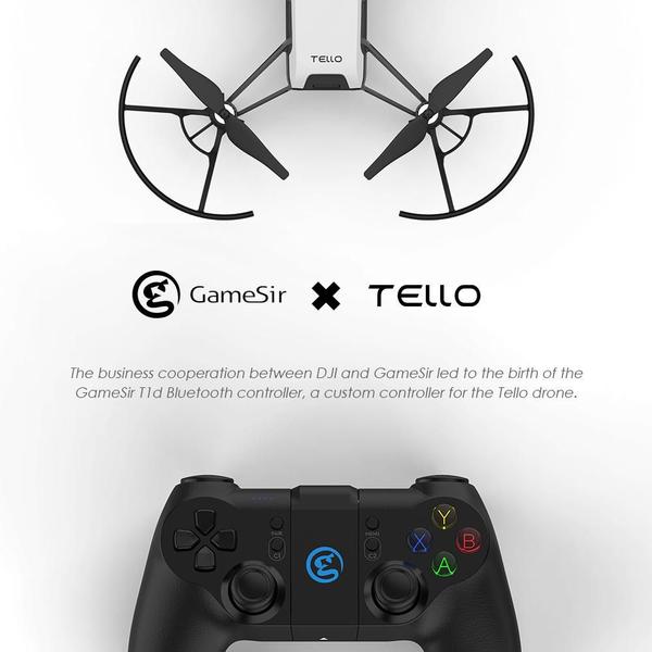 Imagem de Controle Joystik GameSir T1D p/ Drone DJI Tello IOS Android