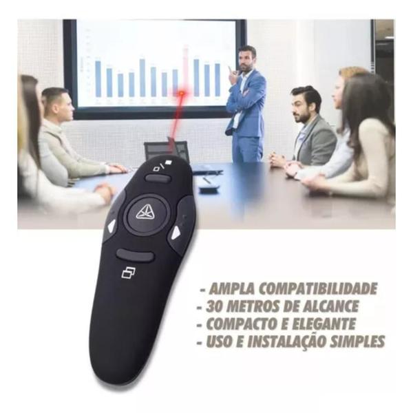 Imagem de Controle Laser Slides Caneta Usb Apresentador Data Show