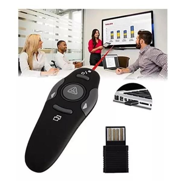 Imagem de Controle Laser Slides Caneta Usb Apresentador Data Show