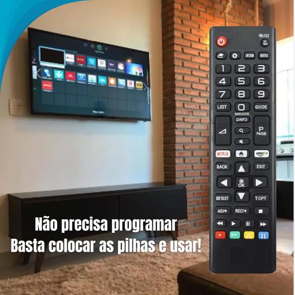 Imagem de Controle LE 7045 Durável Barato Ideal Para Sua Casa Compacto E Moderno Pronta Entrega