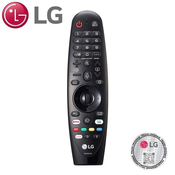 Controle Lg Smart Magic An-mr19ba P/ Tv 55UM7650PSB Original Imagem de Controle Lg Smart Magic An-mr19ba P/ Tv 55UM7650PSB Original
