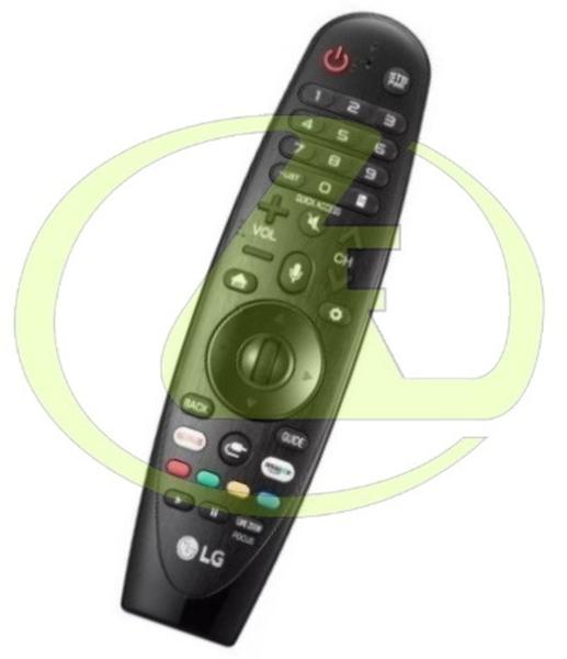 Imagem de Controle Magic LG 18BA Thinq Ai Comando P/ Voz Tv 2018 43uk6510 50uk6510 43uk6520 50uk6520 75uk6520