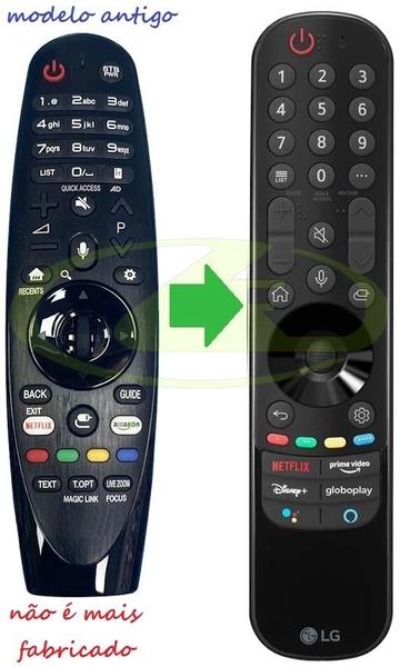 Imagem de Controle magic original lg mr22ga com pilhas repõe an-mr650a tv oled c7 c7p g7 g7p oled55c7p oled65c7p oled65e7p oled65g7p