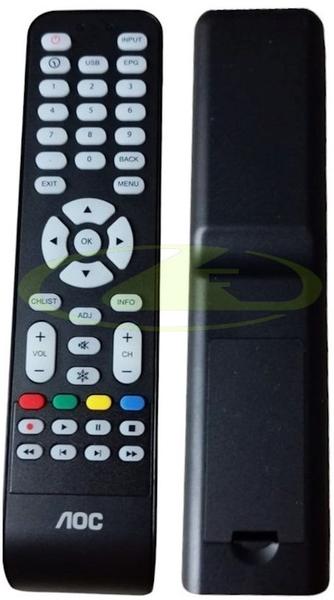 Imagem de Controle original aoc para tv le49f1465 le49f1465/25 le50d1452 le39d3540 le39d3540/20 le46d3540 le46d3540/20