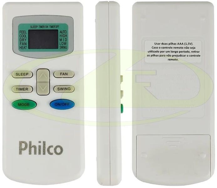 Imagem de Controle original ar condicionado philco ph9000fm 096652003 ph9000fm3 096652036 ph9000qfm 096652002 ph9000qfm3 096652037