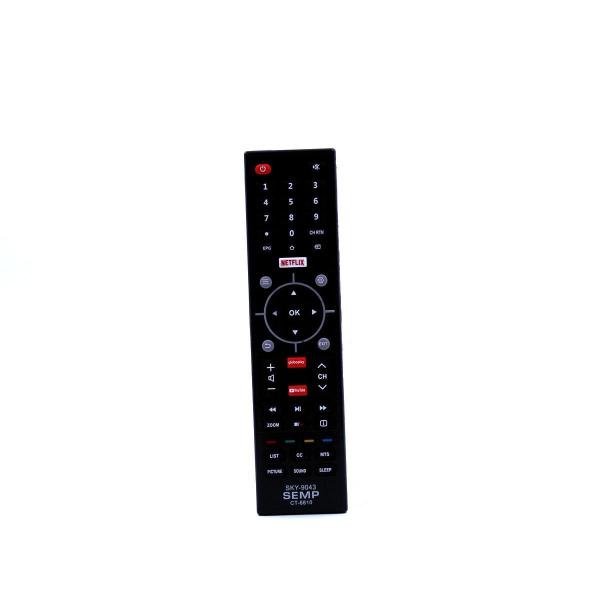 Imagem de Controle P Tv Semp TCL Ct-6810 Netflix Youtube Globoplay