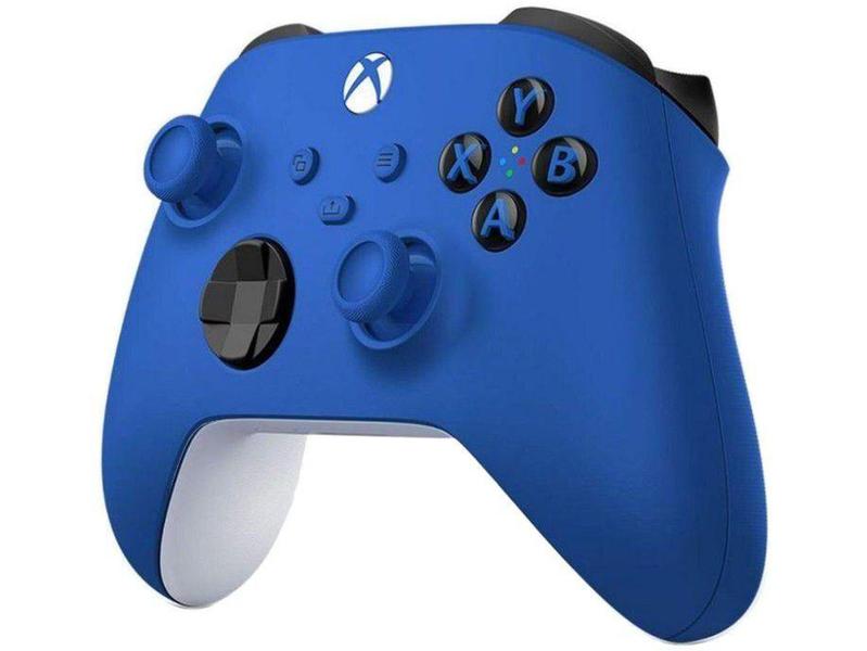 Imagem de Controle para PC Xbox One e Series XS sem Fio - Shock Blue Microsoft Azul