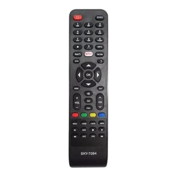 Imagem de Controle Para Tv Compativel Com Philco Smart C/ Netflix 7094 - USC