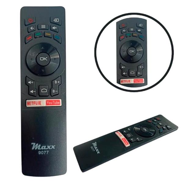 Imagem de Controle para TV Multilaser Smart MAX-9077