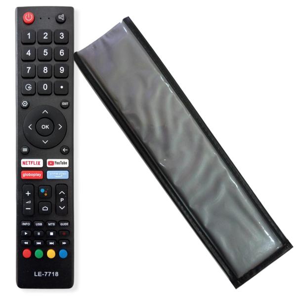 Imagem de Controle Para Tv Philco Smart Gcbltv02Aibbt + Capa Proteção