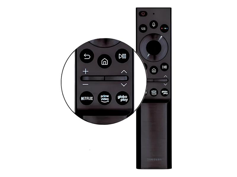 Imagem de Controle para Tv Remoto Samsung Original Serie Au7700 E Au8000 modelo UN58AU7700GXZD 