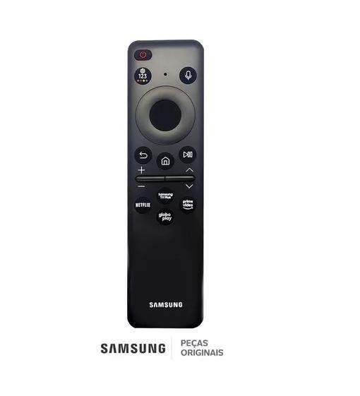 Imagem de Controle para TV Samsung Remoto Solar Bu8000 Original carregamento solar e USB-C modelo UN50BU8000GXZD BN59-01386E