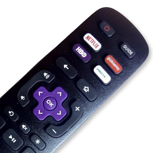 Imagem de Controle Para Tv Semp Roku Rc-Nw32266001120 + Capa Proteção