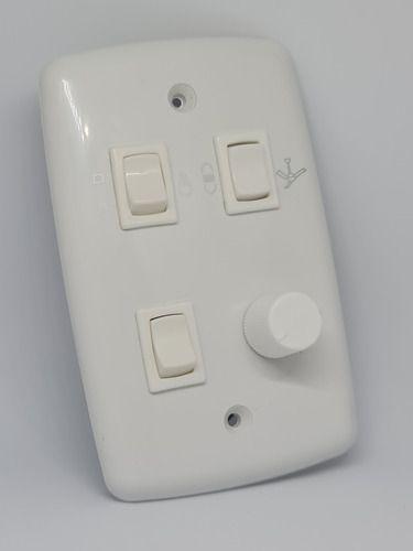 Imagem de Controle Para Ventilador Teto 4x2 Rotativo Bivolt 2 Lâmpadas