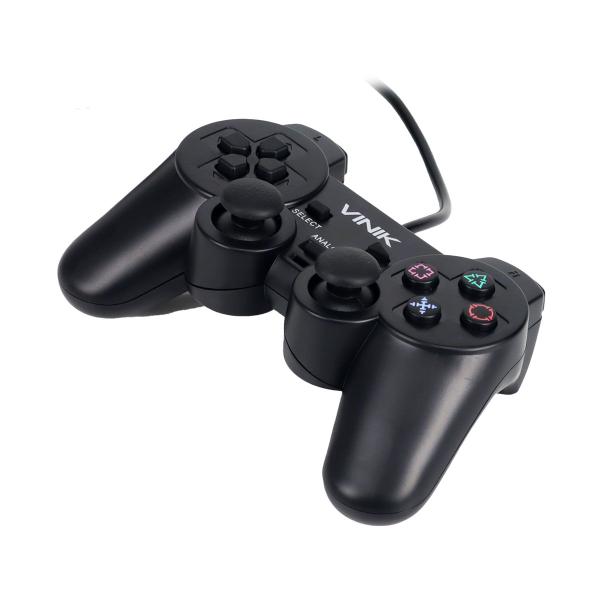 Imagem de Controle Pc Usb Ps2/playstation 2 - Retrô - Vinik Play 2