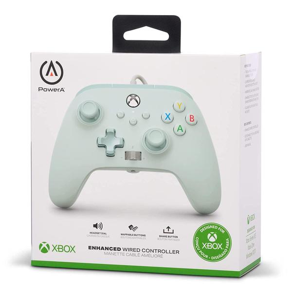 Imagem de Controle PowerA Wired Cotton Candy Blue (Algodão doce azul com fio) - XBOX-ONE, XBOX-SERIES X/S e PC