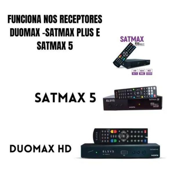 Imagem de Controle Receptor Elsys Totalmax Etrs -47 /satmax Plus/sat5