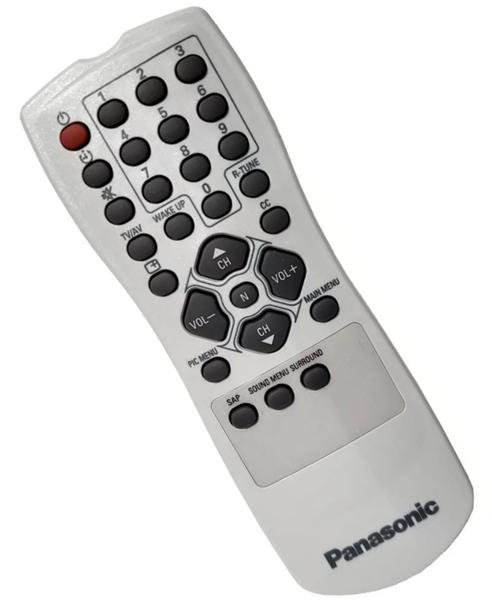 Imagem de Controle Remot Panasonic Tv Tubo CR1553 Crt Tc-14c20 Tc-20a10 Tc-20g11 Tc-2195drs Tc-29a11 Tc-20kl03