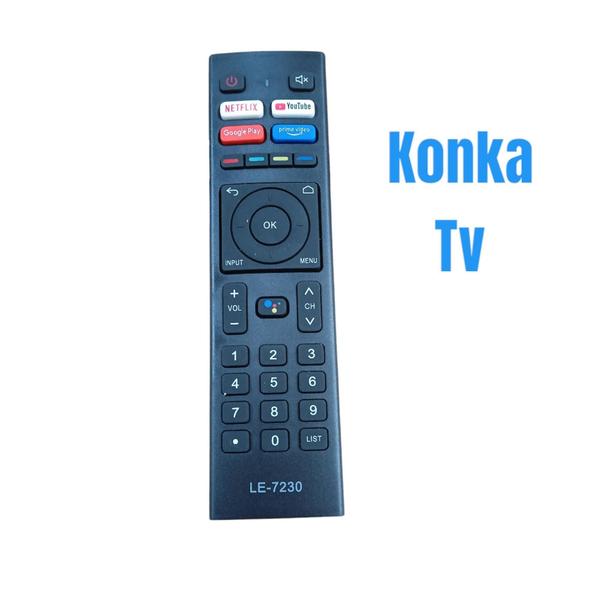 Imagem de Controle remoto 7230 compatível com tv konka - Lelong