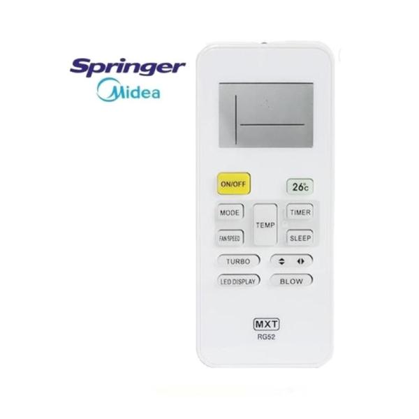 Imagem de Controle remoto ar condicionado springer/carrier/midea -1301