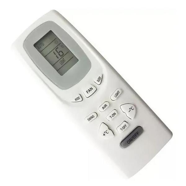 Controle Remoto Ar Condicionador Gree Gsw6/22La Compatível - Wlw Mbtech Imagem de Controle Remoto Ar Condicionador Gree Gsw6/22La Compatível