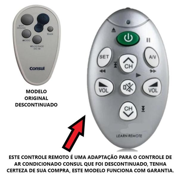 Imagem de Controle remoto ar consul ccz10a rm-l7