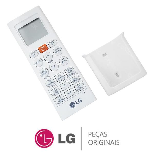 Imagem de Controle Remoto Branco AKB74955601 Ar Condicionado LG S4NW31V43B1