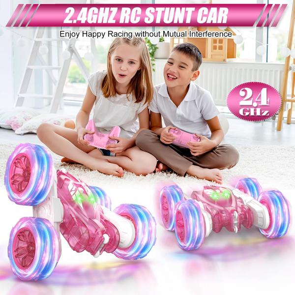 Imagem de Controle remoto Car RacingFun Pink Recarregável para Meninas