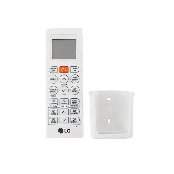 Imagem de Controle remoto com suporte ar condicionado lg - akb75215401