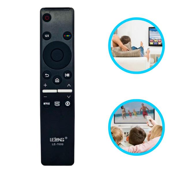 Imagem de Controle Remoto Compatível Com LE7699 Smart Tv Entre Outros