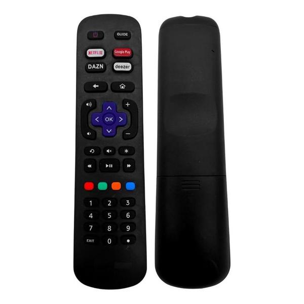 Imagem de Controle Remoto Compatível Com Smart Tv Aoc Roku